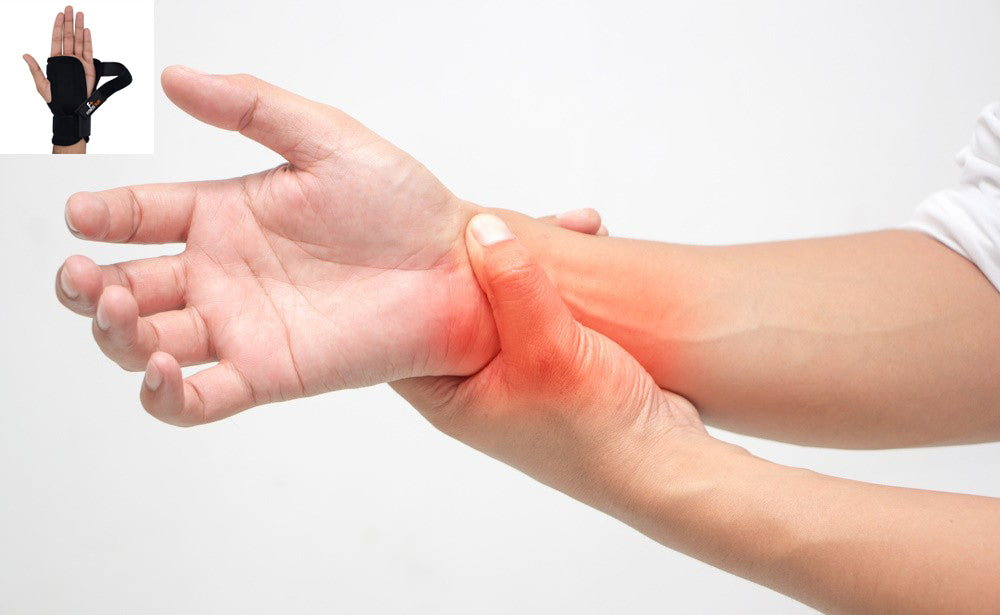 Fitness Plus Wrist Splint (Pair) – Support for Wrist Pain Relief & Injury Recovery