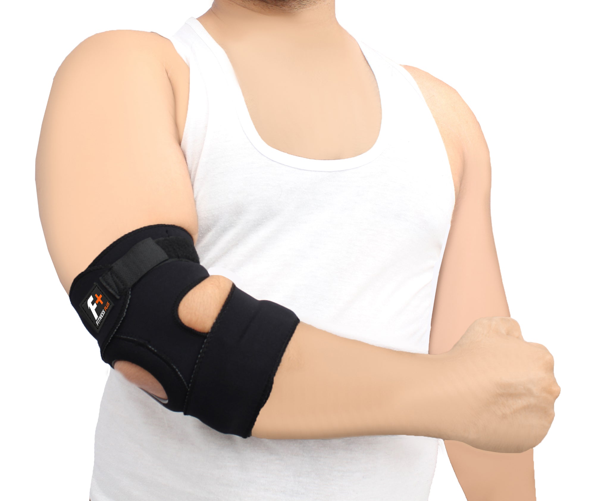 “Flexible Elbow Support Brace – Lightweight, Breathable Compression Sleeve with Adjustable Straps