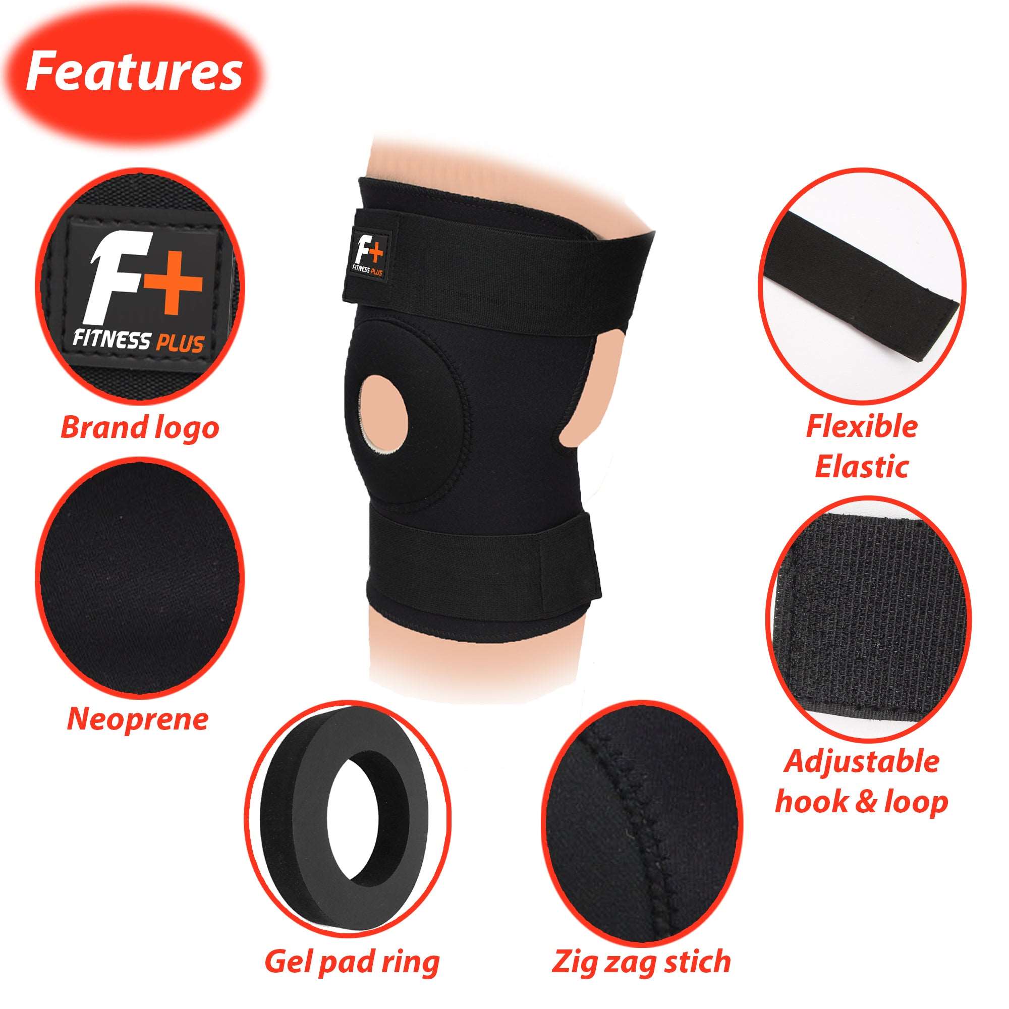 Knee Flexible Pain Relief Support Brace