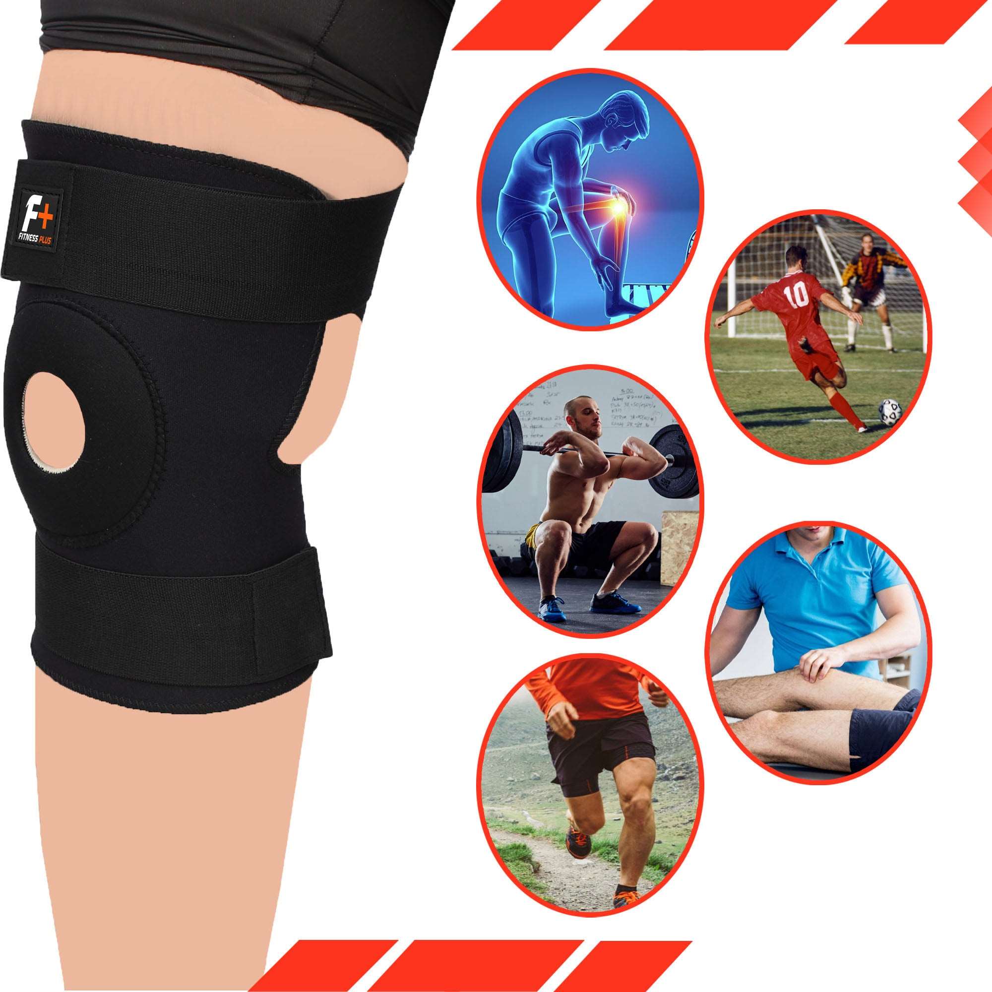 Knee Flexible Pain Relief Support Brace