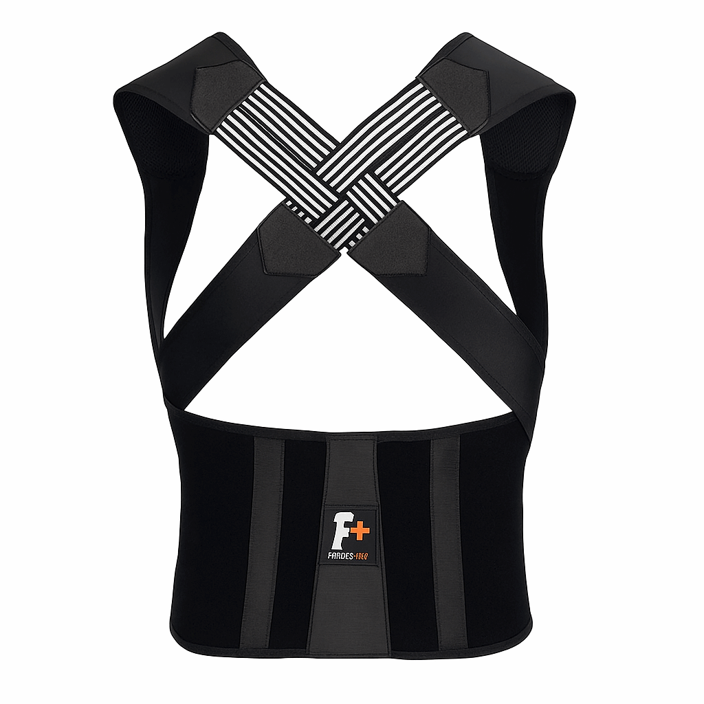 Fitness Plus 3-in-1 Posture Corrector – Relieves Back Pain & Improves Alignment