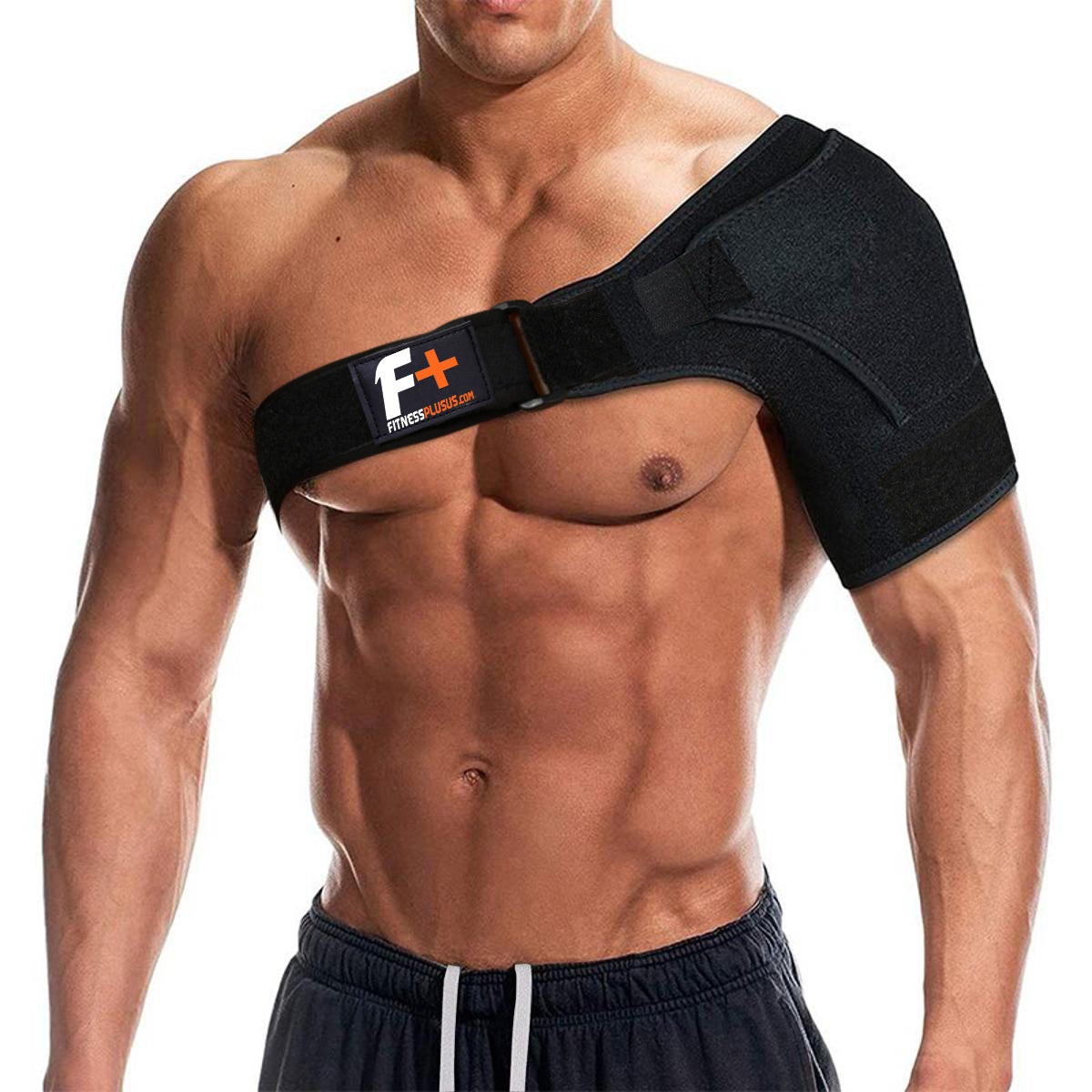 “Fitness Plus Shoulder Support Brace – For Shoulder Muscle Iunjury Recovery