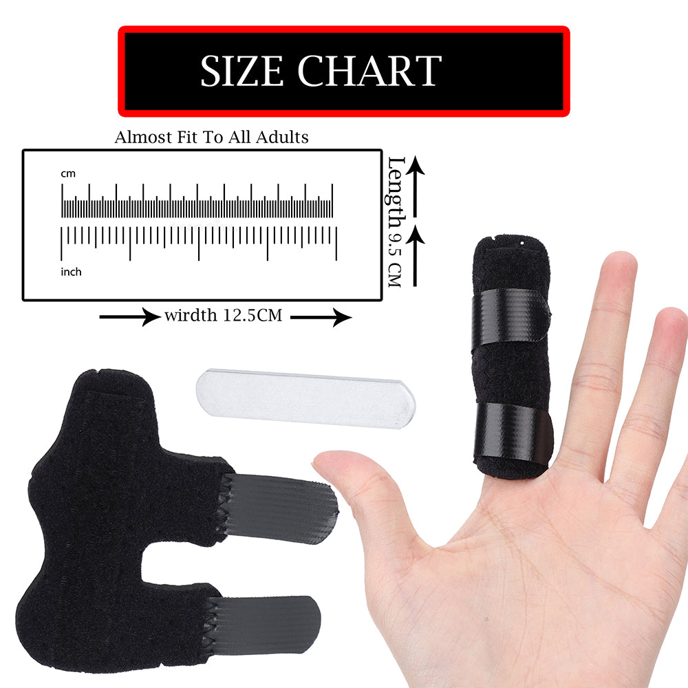 “Flexible Compression Finger Support Braces – Adjustable Universal Finger Sleeves with Graduated