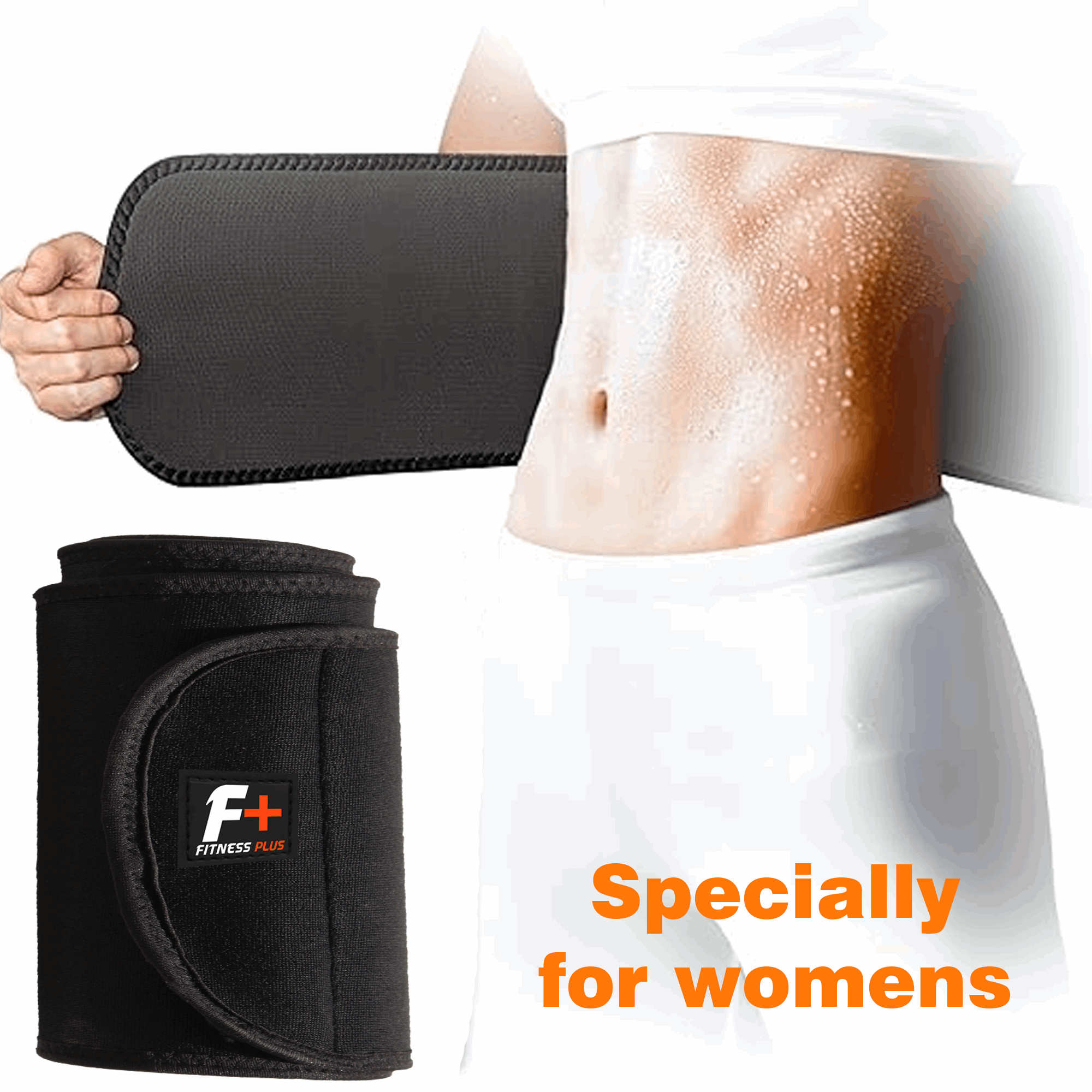 Premium Waist Trainer for Men And Women – Adjustable Compression Belt