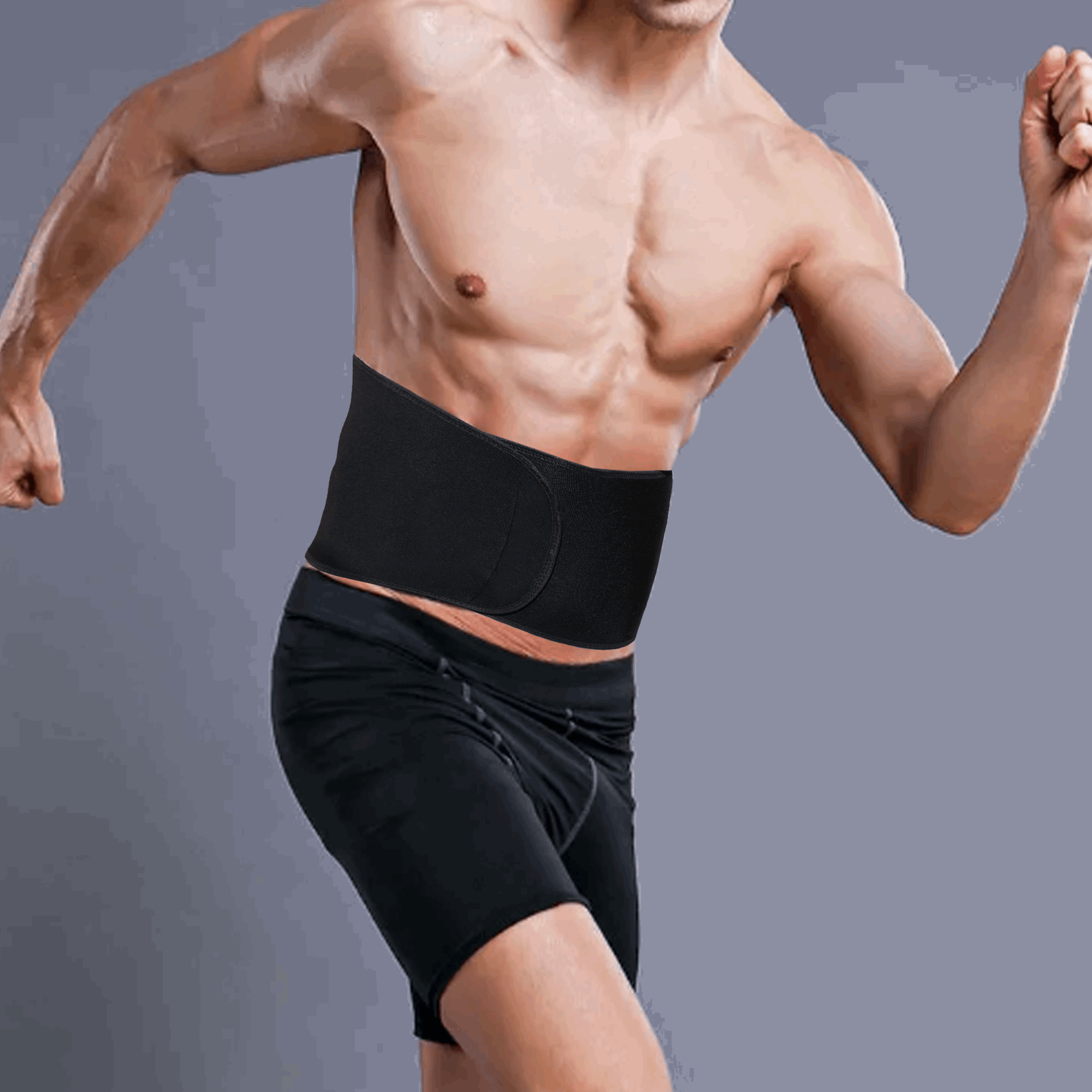 Premium Waist Trimmer and Sweat Belt for Weight Loss & Core SupportMen And Women – Adjustable Slimming Belt for