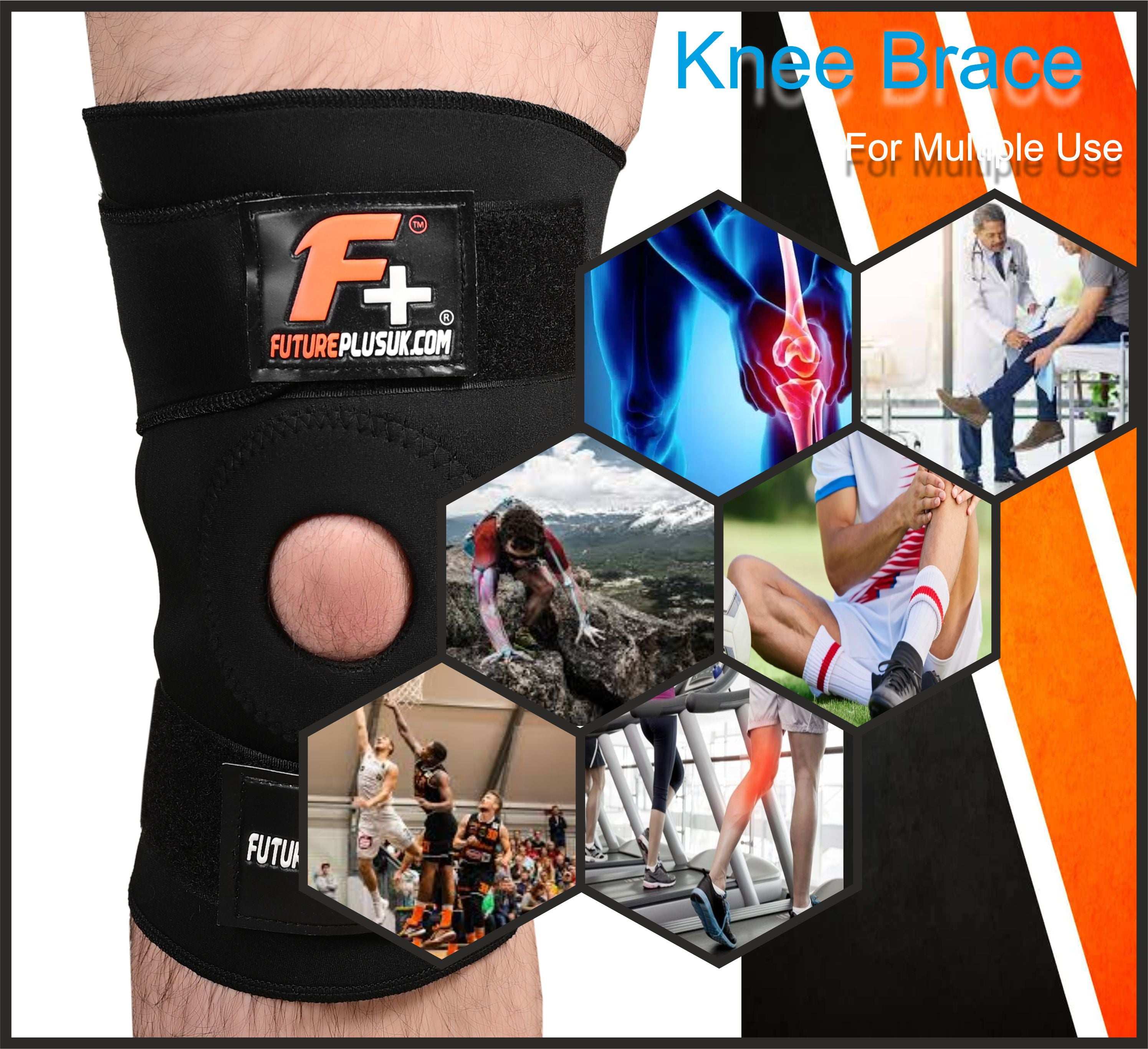 Knee Flexible Pain Relief Support Brace