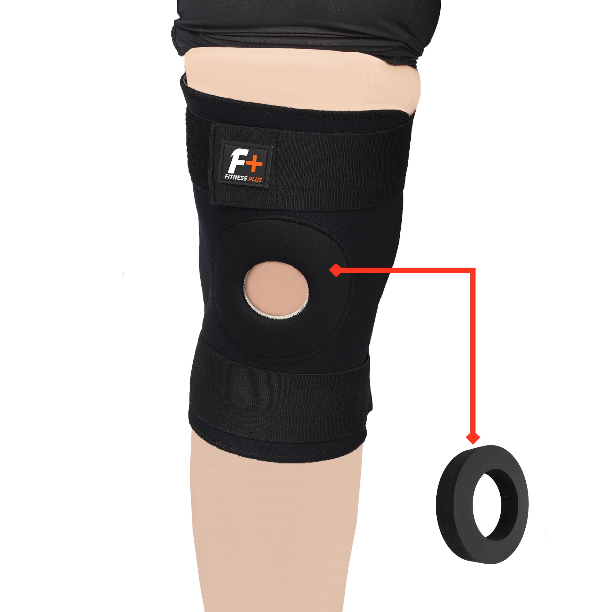 “Pair of Flexible Knee Pain Relief Support Braces – Lightweight Compression Sleeves with Dual Side