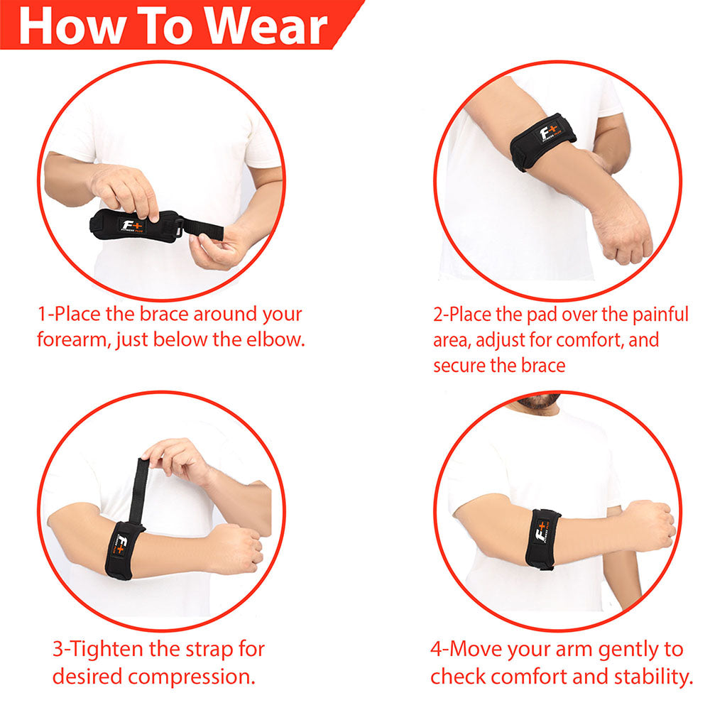 Flexible Tennis Elbow Support Brace
