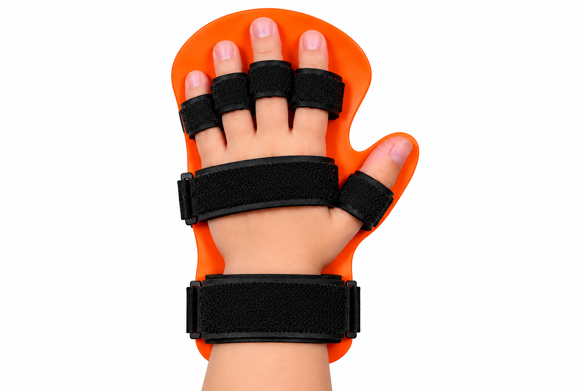 Fitness Plus Hand Immobilizer Brace for Stroke, CP, Paralysis & Wrist Support