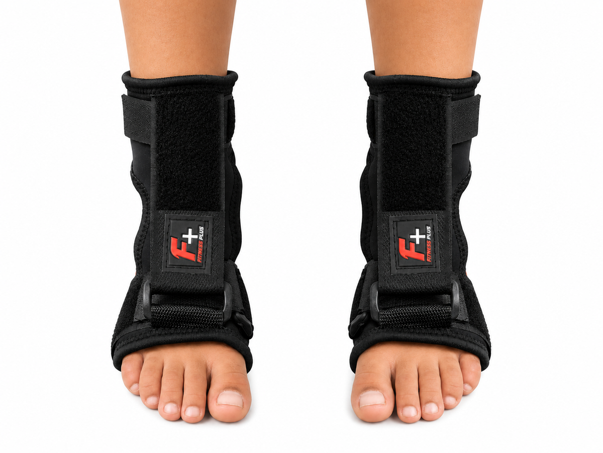 Fitness Plus Kids Foot Drop Brace – Adjustable AFO Ankle Support
