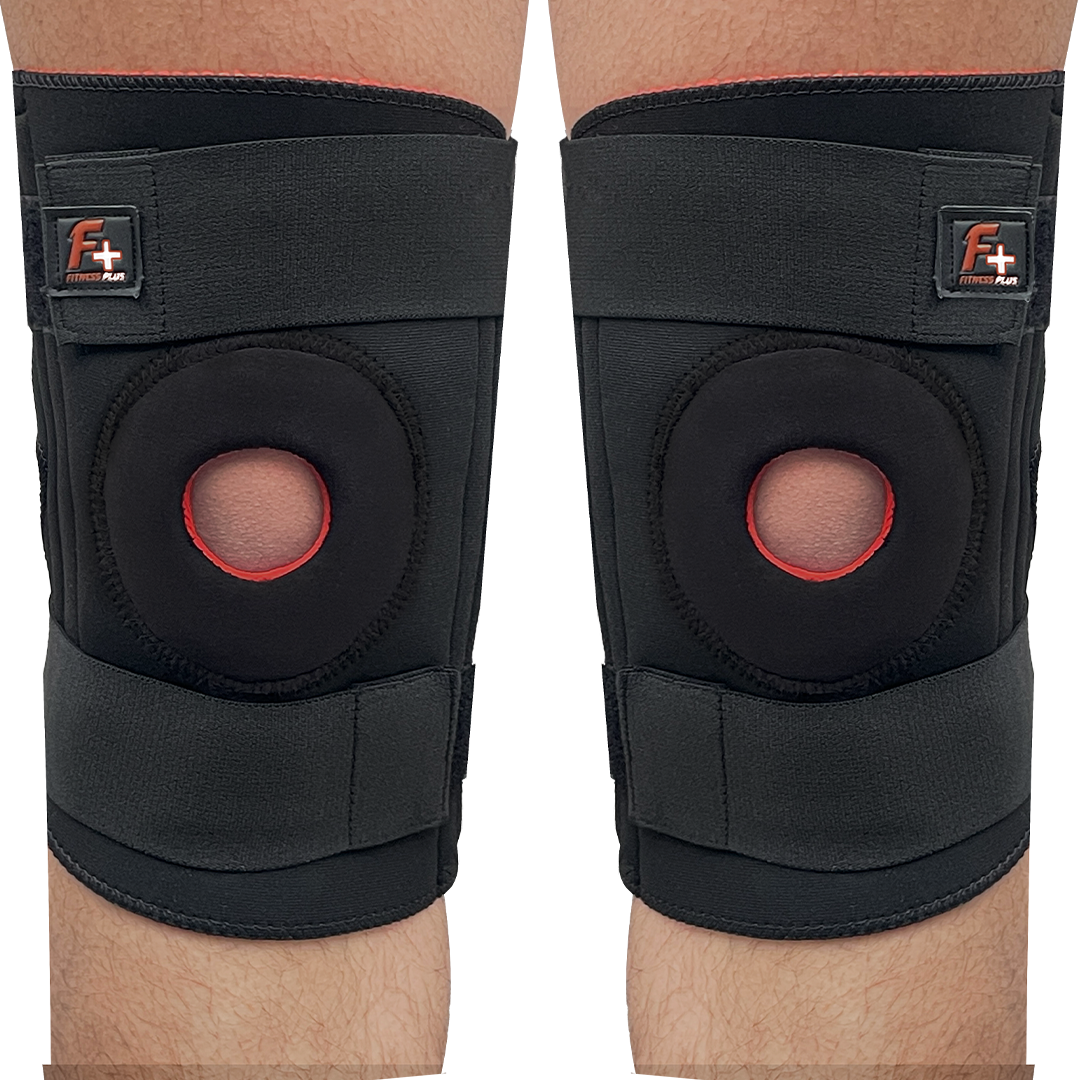 Flexible Knee Support Brace  – Heavy Duty Adjustable Neoprene Brace with Dual Springs